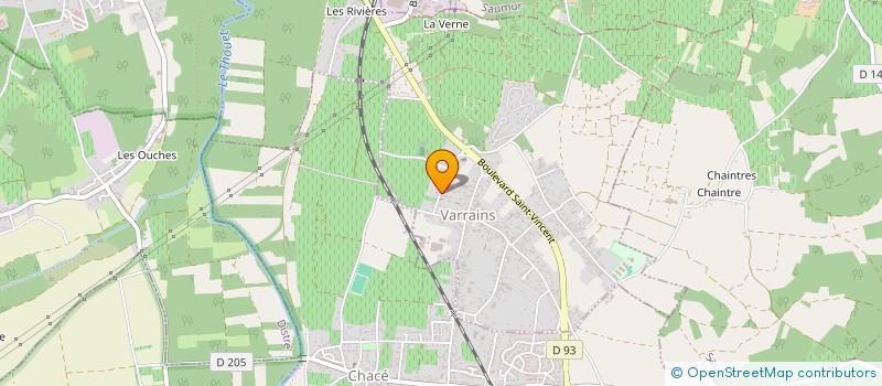 localisation de l'entreprise ASSOCIATION DES PARENTS D'ELEVES DE L'ECOLE PRIVEE MIXTE SAINT-FLORENT  VARRAINS