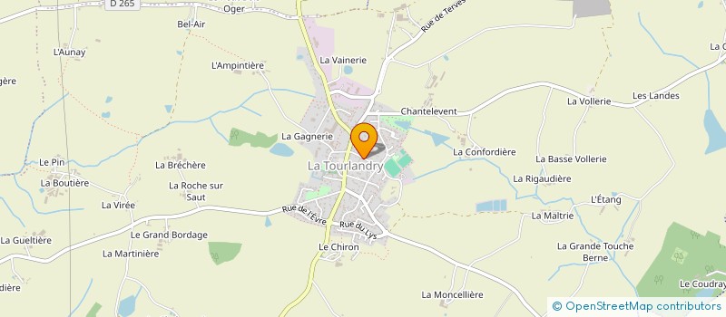 localisation de l'entreprise ASSOCIATION DES PARENTS D'ELEVES DE L'ECOLE PRIVEE MIXTE SAINT- MARTIN  CHEMILLE-EN-ANJOU