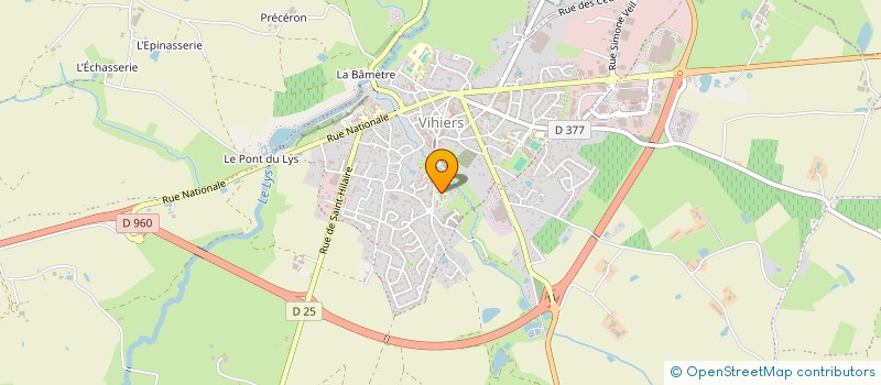 localisation de l'entreprise ASSOCIATION DES PARENTS D'ELEVES DE L'ECOLE PUBLIQUE CAMILLE CLAUDEL. à LYS-HAUT-LAYON