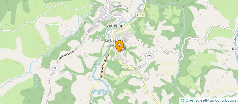 localisation de l'entreprise ASSOCIATION DES PARENTS D'ELEVES DE L'ECOLE PUBLIQUE D'AYHERRE  AYHERRE