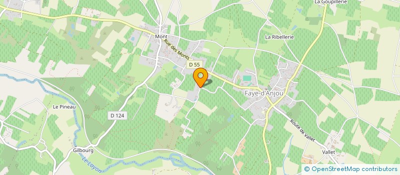 localisation de l'entreprise ASSOCIATION DES PARENTS D ELEVES DE L ECOLE PUBLIQUE DE NOTRE DAME D ALLENCON  BELLEVIGNE-EN-LAYON