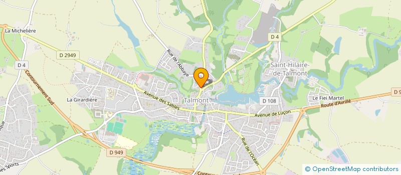 localisation de l'entreprise ASSOCIATION DES PARENTS D'ELEVES DE L'ECOLE PUBLIQUE DE SAINT HILAIRE LA FORET OU APEEP DE SAINT HILAIRE LA FORET  SAINT-HILAIRE-LA-FORET