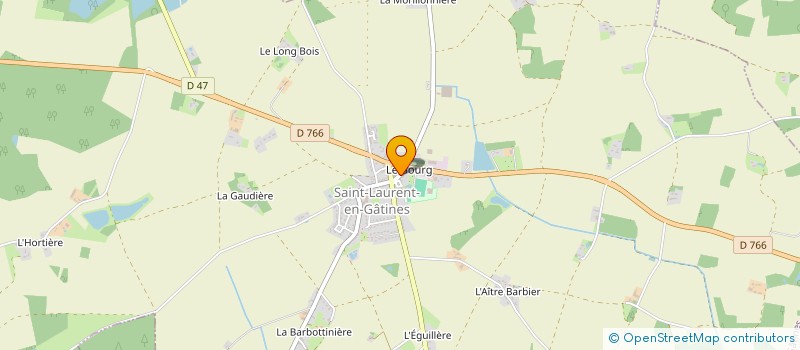 localisation de l'entreprise ASSOCIATION DES PARENTS D'ELEVES DE L'ECOLE PUBLIQUE DE SAINT-LAURENT-EN-GATINES  SAINT-LAURENT-EN-GATINES