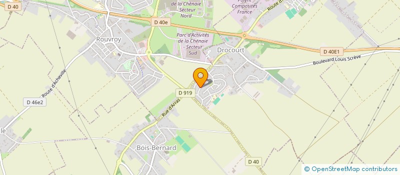 localisation de l'entreprise ASSOCIATION DES PARENTS D'ELEVES DE L'ECOLE PUBLIQUE JOLIOT CURIE ET JEANNETTE PRIN DE DROCOURT (APE JOLIOT CURIE ET JEA  DROCOURT