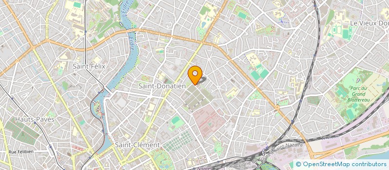 localisation de l'entreprise ASSOCIATION DES PARENTS D'ELEVES DE L'ECOLE PUBLIQUE MATERNELLE ET ELEMENTAIRE ALICE GUY à NANTES