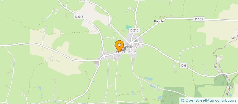 localisation de l'entreprise ASSOCIATION DES PARENTS D ELEVES DE L ECOLE PUBLIQUE PRIMAIRE ET MATERNELLE DE TORCE VIVIERS EN CHARNIE  TORCE-VIVIERS-EN-CHARNIE