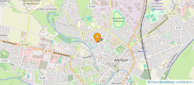 localisation de l'entreprise ASSOCIATION DES PARENTS D'ELEVES DE L'ECOLE SAINT FRANCOIS DE SALES A ALENCON à ALENCON
