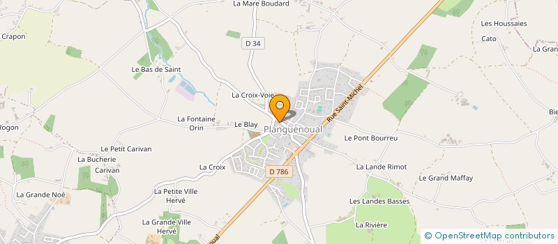 localisation de l'entreprise ASSOCIATION DES PARENTS D' ELEVES DE L'ECOLE SAINTE-ANNE  LAMBALLE-ARMOR