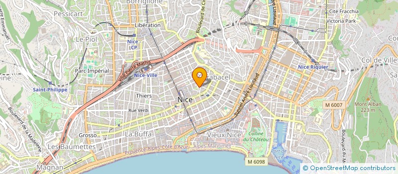 localisation de l'entreprise ASSOCIATION DES PARENTS D ELEVES DE L ECOLE SASSERNO à NICE