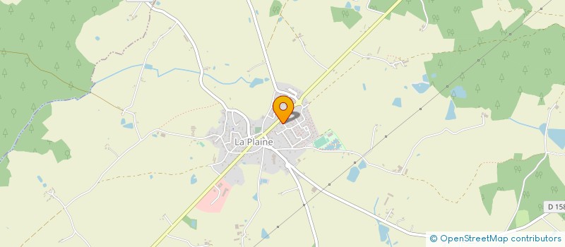 localisation de l'entreprise ASSOCIATION DES PARENTS D'ELEVES DE L'ENSEIGNEMENT LIBRE (APEL) DE L'ECOLE FRANCOIS DENECHERE  LA PLAINE