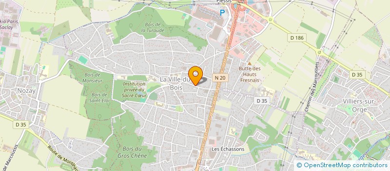 localisation de l'entreprise ASSOCIATION DES PARENTS D'ELEVES DE L'ENSEIGNEMENT LIBRE (APEL) DE L'ECOLE NOTRE-DAME à LA VILLE-DU-BOIS