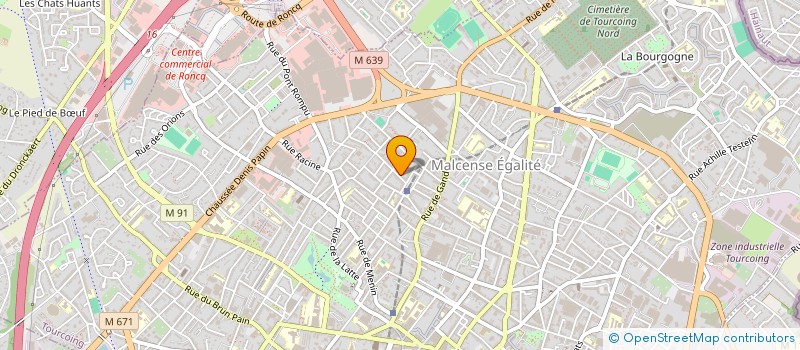 localisation de l'entreprise ASSOCIATION DES PARENTS D ELEVES DE L ENSEIGNEMENT LIBRE (APEL) DE L ECOLE NOTRE DAME DE LOURDES A TOURCOING  TOURCOING