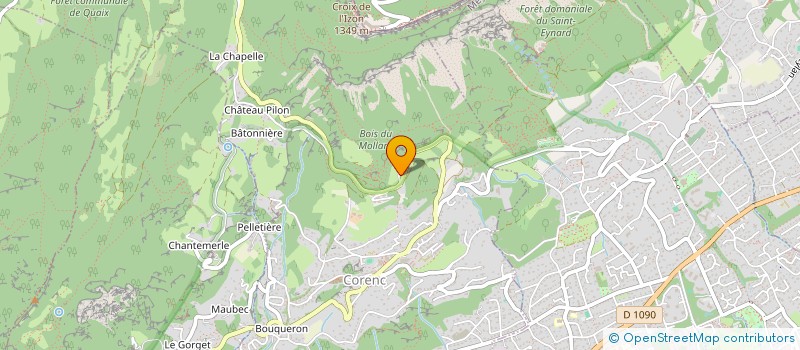 localisation de l'entreprise ASSOCIATION DES PARENTS D'ELEVES DE L'ENSEIGNEMENT LIBRE (APEL) DES ECOLES MATERNELLES, PRIMAIRE ET DU COLLEGE RONDEAU M  CORENC