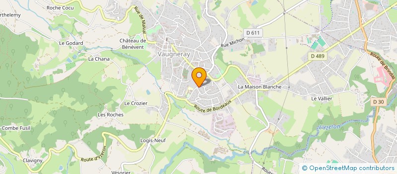 localisation de l'entreprise ASSOCIATION DES PARENTS D'ELEVES DE L'ENSEIGNEMENT LIBRE (APEL) DU COLLEGE PRIVE SAINT SEBASTIEN à VAUGNERAY
