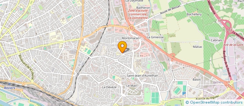 localisation de l'entreprise ASSOCIATION DES PARENTS D'ELEVES DE L' ENSEIGNEMENT LIBRE DE L' ECOLE CHARLES-DE- FOUCAULD  BEZIERS