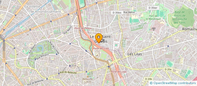 localisation de l'entreprise ASSOCIATION DES PARENTS D'ELEVES DE L'ENSEIGNEMENT LIBRE DE L'ECOLE ET COLLEGE SAINT-JOSEPH AU PRE SAINT GERVAIS   (A.P. à LE PRE-SAINT-GERVAIS