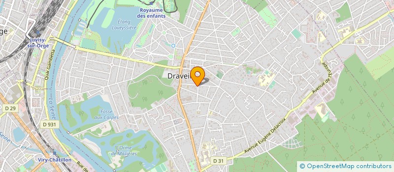 localisation de l'entreprise ASSOCIATION DES PARENTS D'ELEVES DE L'ENSEIGNEMENT LIBRE DE L'ECOLE ET DU COLLEGE NOTRE-DAME DRAVEIL à DRAVEIL