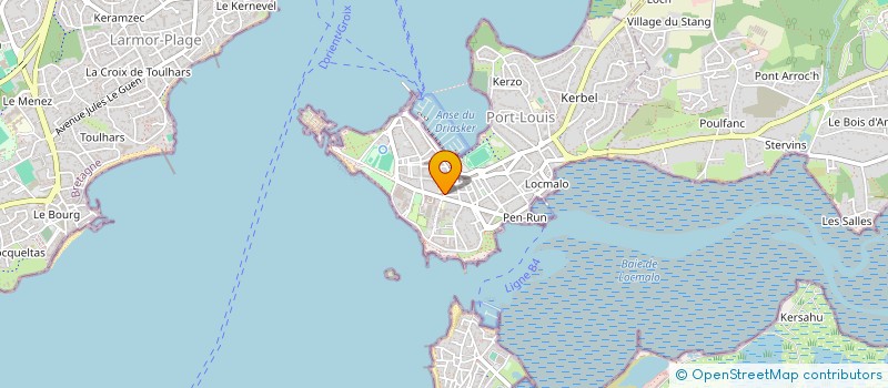 localisation de l'entreprise ASSOCIATION DES PARENTS D'ELEVES DE L'ENSEIGNEMENT LIBRE DE L'ECOLE SAINTE-ANNE PORT- LOUIS  PORT-LOUIS