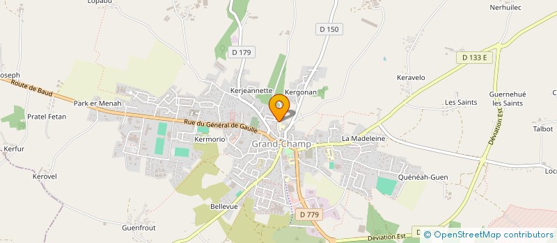 localisation de l'entreprise ASSOCIATION DES PARENTS D'ELEVES DE L'ENSEIGNEMENT LIBRE DE L'ECOLE SAINTE MARIE  GRANDCHAMP