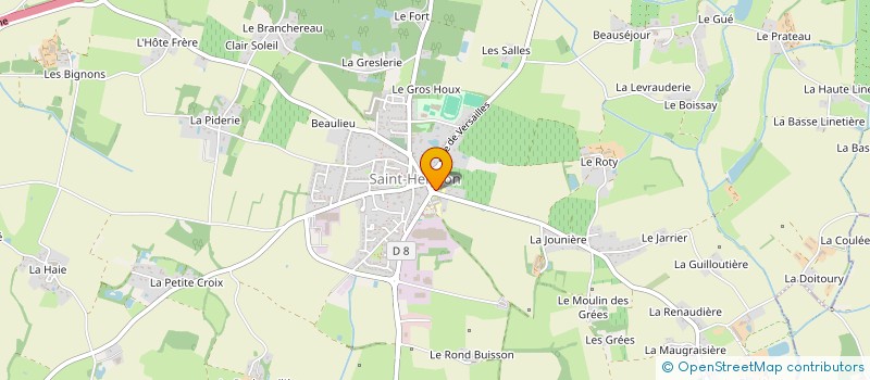 localisation de l'entreprise ASSOCIATION DES PARENTS D'ELEVES DE L' ENSEIGNEMENT LIBRE DE LA COMMUNE DE SAINT HERBLON (VAIR SUR LOIRE) à VAIR-SUR-LOIRE