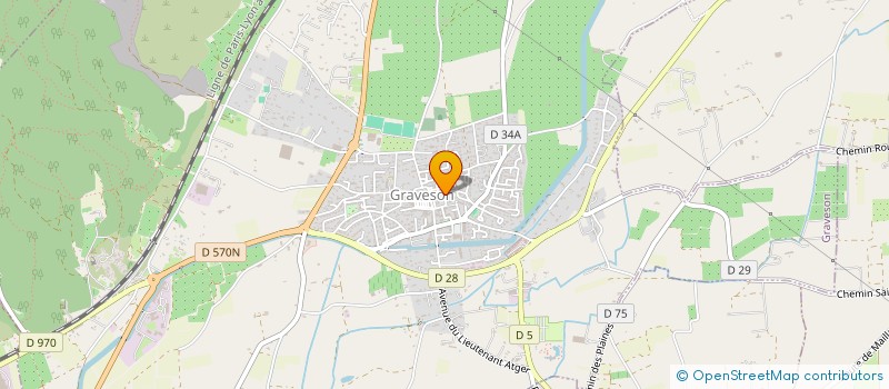 localisation de l'entreprise ASSOCIATION DES PARENTS D ELEVES DE L ENSEIGNEMENT LIBRE DES ECOLES SAINT LOUIS ET JEANNE D ARC DE GRAVESON  GRAVESON