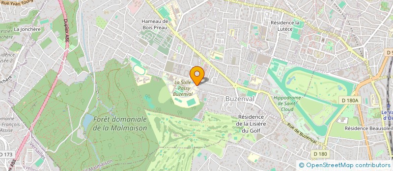 localisation de l'entreprise ASSOCIATION DES PARENTS D'ELEVES DE L'ENSEIGNEMENT LIBRE DU GROUPE SCOLAIRE PASSY-SAINT-NICOLAS-BUZENVAL à RUEIL-MALMAISON