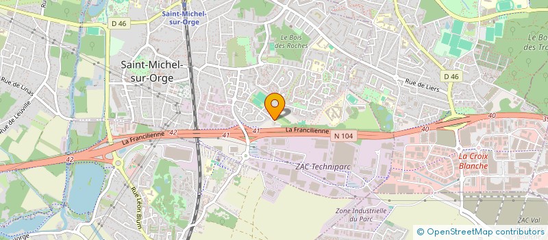 localisation de l'entreprise ASSOCIATION DES PARENTS D' ELEVES DE L' ENSEIGNEMENT PUBLIC DE SAINT-MICHEL-SUR-ORGE  SAINT-MICHEL-SUR-ORGE