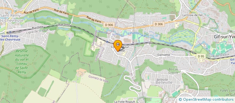 localisation de l'entreprise ASSOCIATION DES PARENTS D' ELEVES DE L' ENSEIGNEMENT PUBLIC DU LYCEE DE LA VALLEE DE CHEVREUSE à GIF-SUR-YVETTE