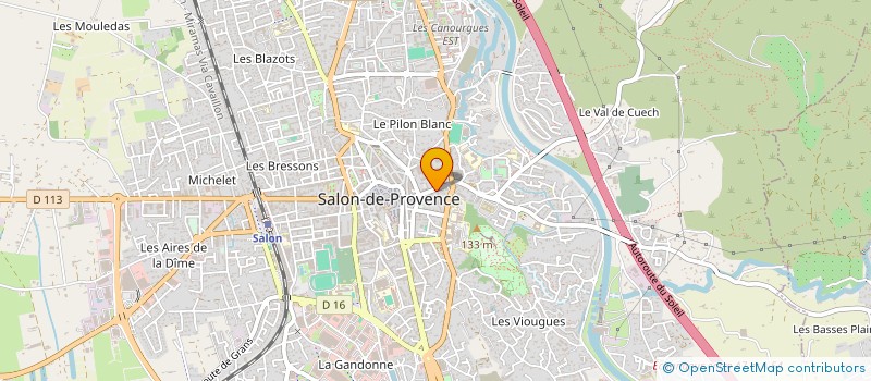 localisation de l'entreprise ASSOCIATION DES PARENTS D ELEVES DE L ETABLISSEMENT D ENSEIGNEMENT CATHOLIQUE VIALA LACOSTE  SALON-DE-PROVENCE