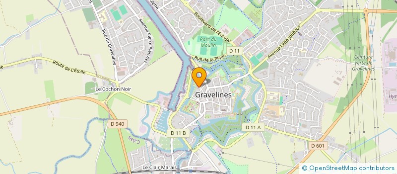 localisation de l'entreprise ASSOCIATION DES PARENTS D'ELEVES DE L'INSTITUTION DU SACRE-COEUR à GRAVELINES