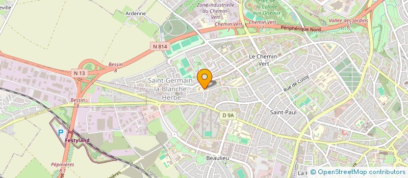 localisation de l'entreprise ASSOCIATION DES PARENTS D'ELEVES DE LA MALADRERIE à CAEN