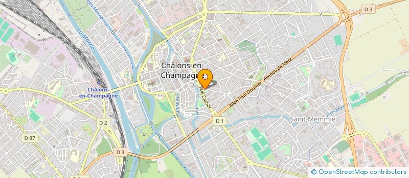 localisation de l'entreprise ASSOCIATION DES PARENTS D'ELEVES DE LA PUPASCHOOL  CHALONS-EN-CHAMPAGNE