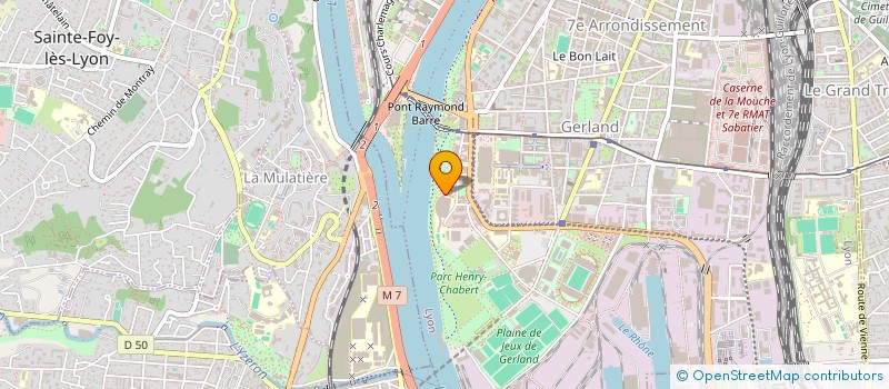 localisation de l'entreprise ASSOCIATION DES PARENTS D ELEVES DE LA SECTION CHINOISE  LYON