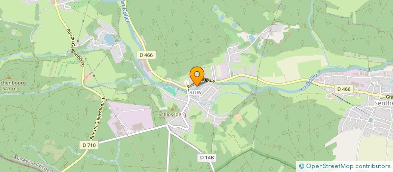 localisation de l'entreprise ASSOCIATION DES PARENTS D'ELEVES DE LAUW  LAUW