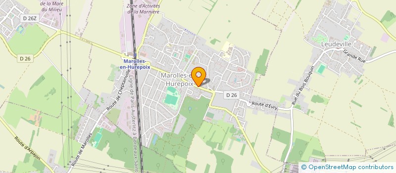 localisation de l'entreprise ASSOCIATION DES PARENTS D'ELEVES DE LEUDEVILLE  LEUDEVILLE