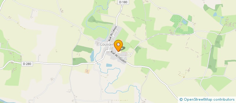 localisation de l'entreprise ASSOCIATION DES PARENTS D'ELEVES DE LOUVAINES à SEGRE-EN-ANJOU BLEU