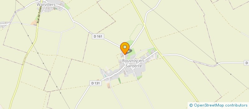 localisation de l'entreprise ASSOCIATION DES PARENTS D'ELEVES DE MEHARICOURT  ROUVROY-EN-SANTERRE