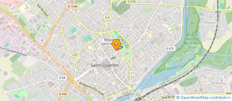 localisation de l'entreprise ASSOCIATION DES PARENTS D'ELEVES DE METZ à SAINT-QUENTIN