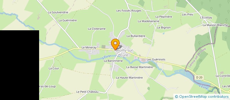 localisation de l'entreprise ASSOCIATION DES PARENTS D'ELEVES DE NEUILLY SUR EURE à LONGNY LES VILLAGES
