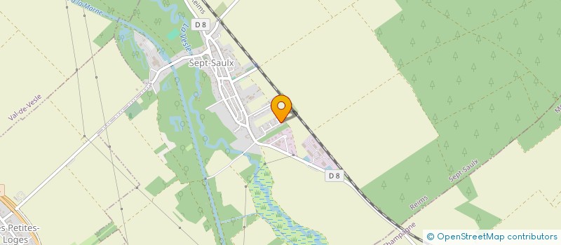 localisation de l'entreprise ASSOCIATION DES PARENTS D'ELEVES DE PROSNES ET DE SEPT-SAULX (A.P.E.P.S.)  SEPT-SAULX