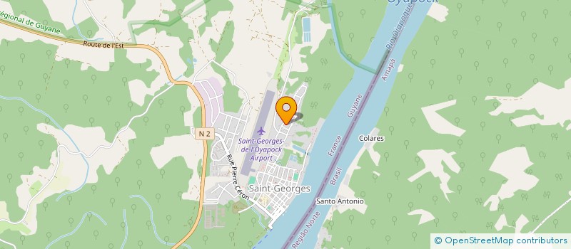 localisation de l'entreprise ASSOCIATION DES PARENTS D'ELEVES DE SAINT GEORGES DE L'OYAPOCK à SAINT-GEORGES