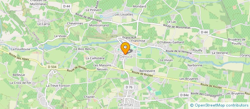 localisation de l'entreprise ASSOCIATION DES PARENTS D'ELEVES DE SAINT-NICOLAS  A.P.E.L. ST NICOLAS  DENICE