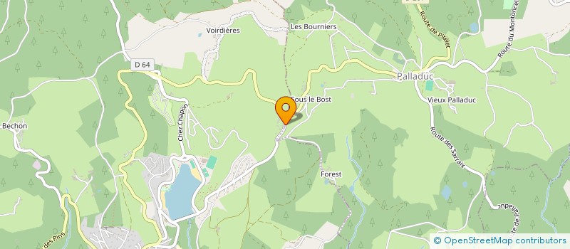 localisation de l'entreprise ASSOCIATION DES PARENTS D'ELEVES DE SAINT REMY SUR DUROLLE  SAINT-REMY-SUR-DUROLLE