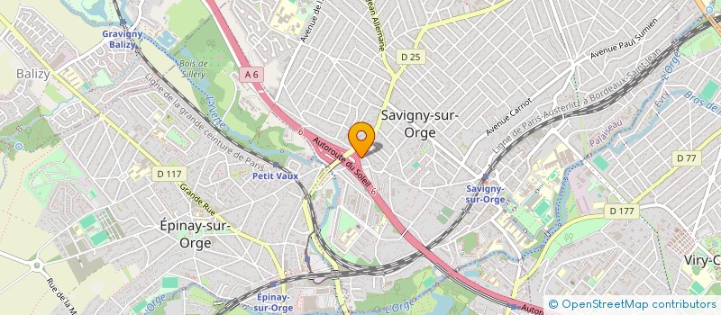 localisation de l'entreprise ASSOCIATION DES PARENTS D'ELEVES DE SAVIGNY SUR ORGE à SAVIGNY-SUR-ORGE
