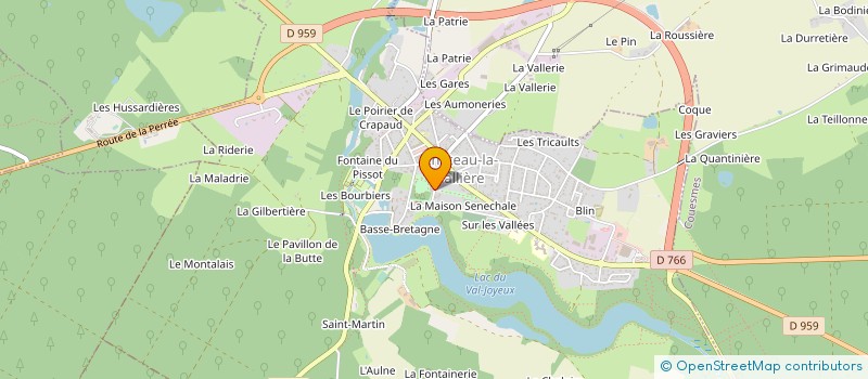 localisation de l'entreprise ASSOCIATION DES PARENTS D'ELEVES DE SOUVIGNE à SOUVIGNE