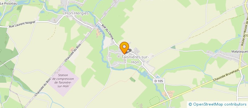 localisation de l'entreprise ASSOCIATION DES PARENTS D ELEVES DE TAISNIERES SUR HON-MALPLAQUET à TAISNIERES-SUR-HON
