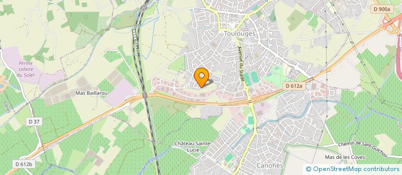 localisation de l'entreprise ASSOCIATION DES PARENTS D'ELEVES DE TOULOUGES à TOULOUGES