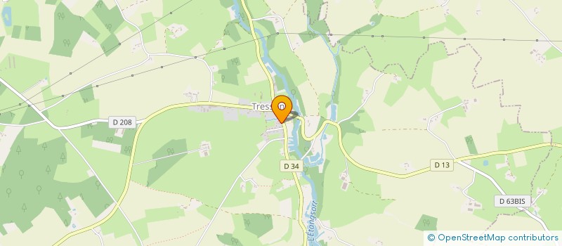 localisation de l'entreprise ASSOCIATION DES PARENTS D'ELEVES DE TRESSON  TRESSON