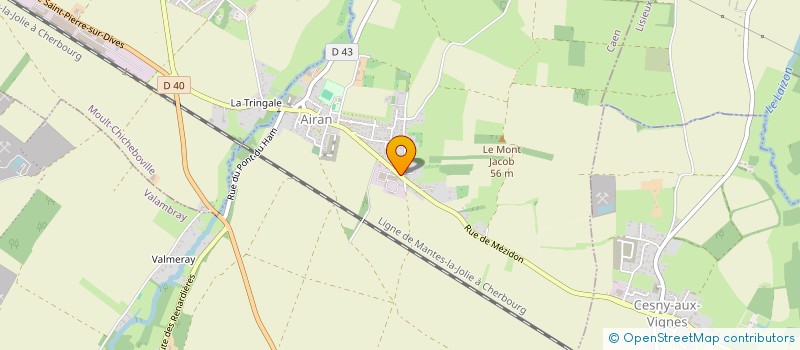 localisation de l'entreprise ASSOCIATION DES PARENTS D'ELEVES DE VALAMBRAY  VALAMBRAY