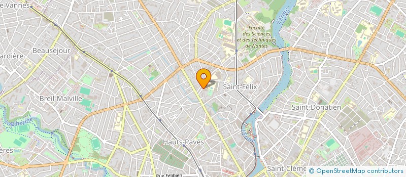 localisation de l'entreprise ASSOCIATION DES PARENTS D'ELEVES DE VILLA MARIA (APE VILLA MARIA) à NANTES